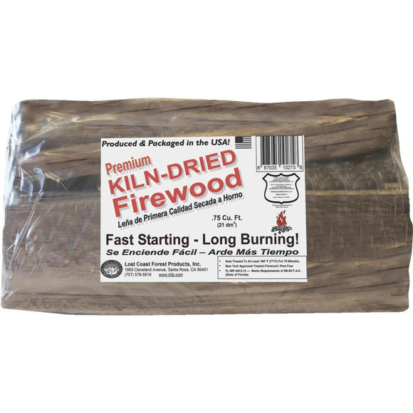 Burn Rite Premium Seasoned Firewood, 0.75 cu ft