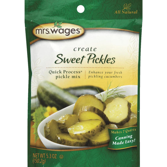 Mrs. Wages Quick Process 5.3 Oz. Sweet Pickling Mix