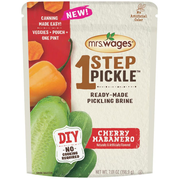 Mrs. Wages One Step Pickle Cherry Habanero Dill Pickling Mix
