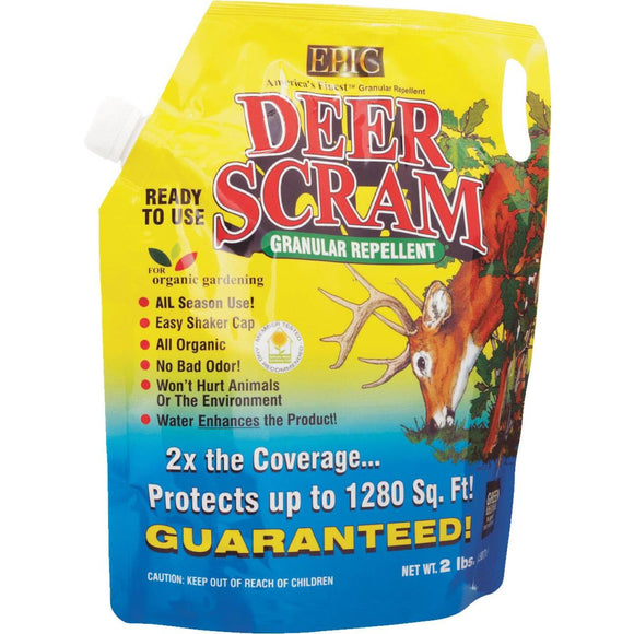 Deer Scram 2 Lb. Granular Organic Deer & Rabbit Repellent