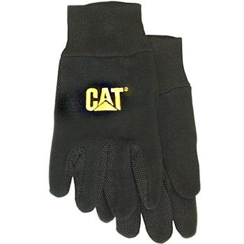 Caterpillar CAT015400L Jersey Glove, Black ~ Large