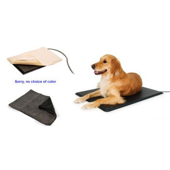 K & H Mfg 1020 Original Electro-Kennel Heated Pad Warmer & Cover for Dogs or Cats, Large ~ 22.5