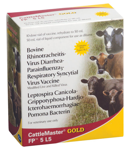 Zoetis CATTLEMASTER® GOLD FP® 5 L5