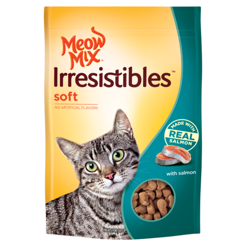 Meow Mix Irresistibles® Soft Cat Treats With Salmon 3 oz