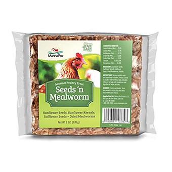 Seeds 'N Mealworm Gourmet Poultry Treat