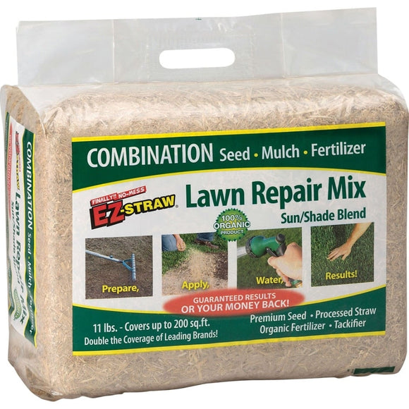 EZ-Straw Lawn Repair Mix Covers 200 Sq Ft