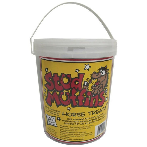 STUD MUFFINS HORSE TREAT TUB