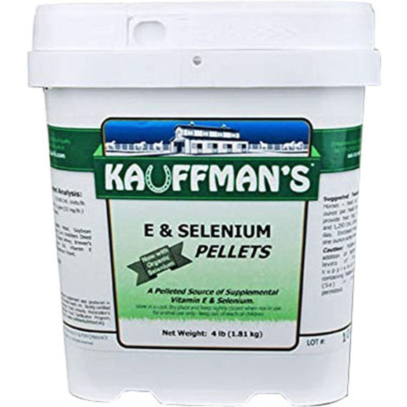 KAUFFMAN'S VITAMIN E & SELENIUM PELLETS