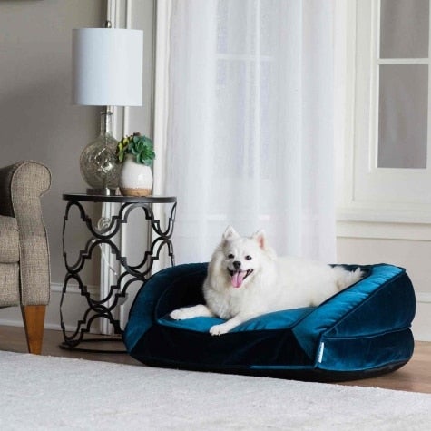 Petmate La-Z-Boy Blue Velvet Tucker Sofa Bed